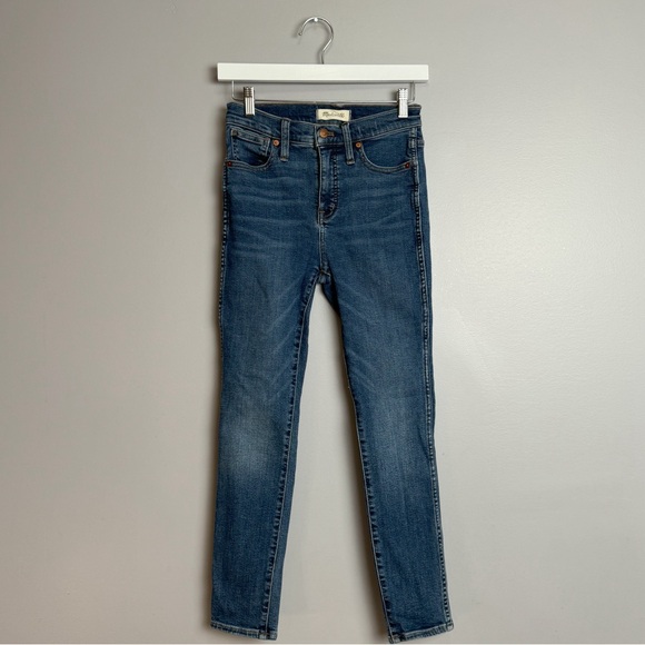Madewell medium wash skinny jeans size 25p - Picture 2 of 8